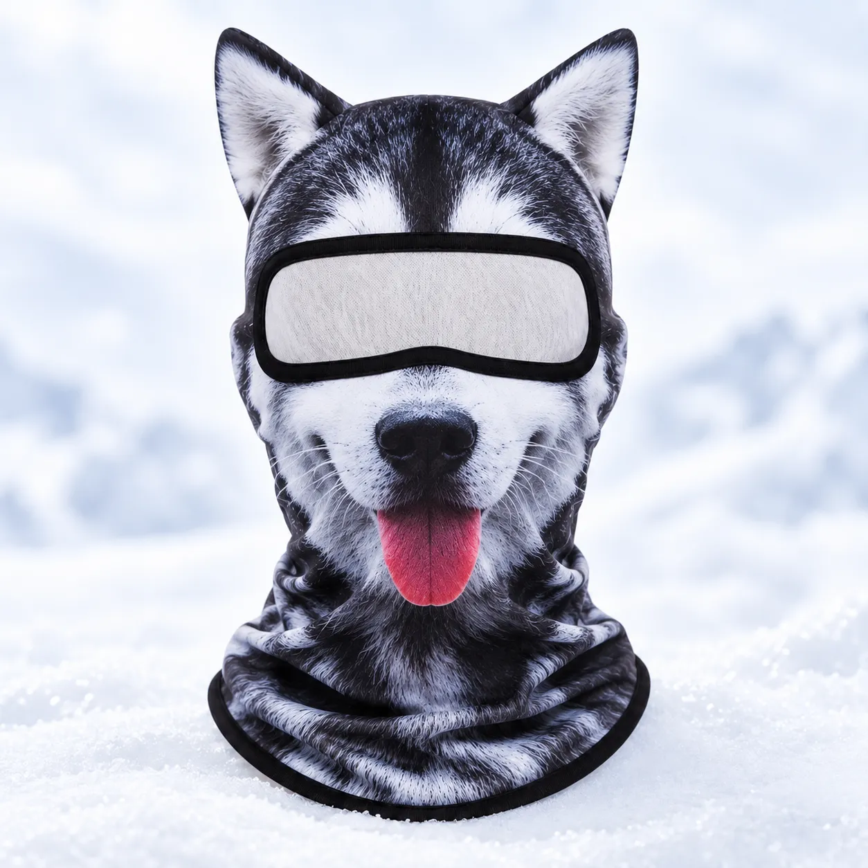 Husky animal balaclava