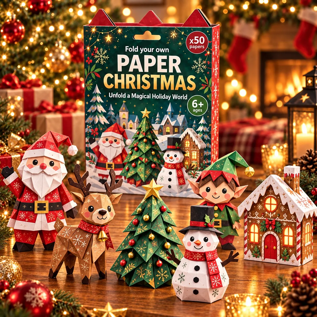 3D DIY Paper Christmas decoration