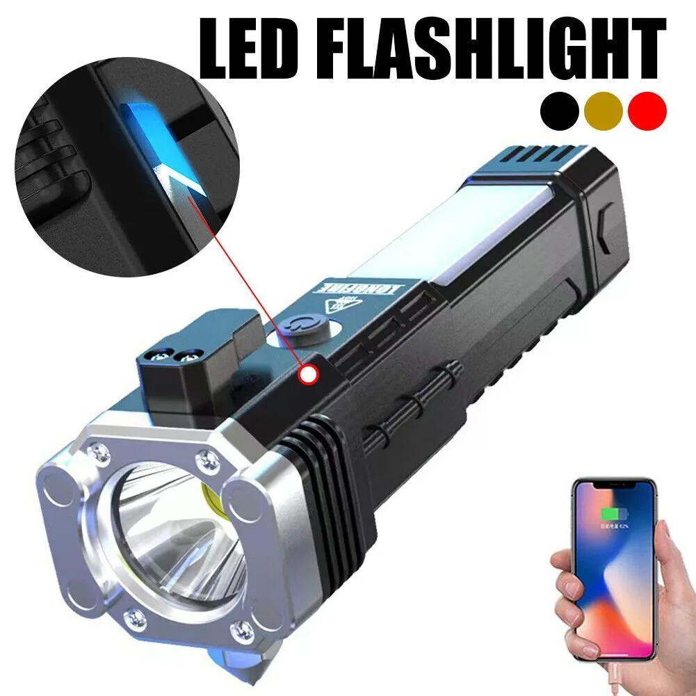 Led Flashlight Handhel Super Bright Rechargeable LED Handheld Flashlight