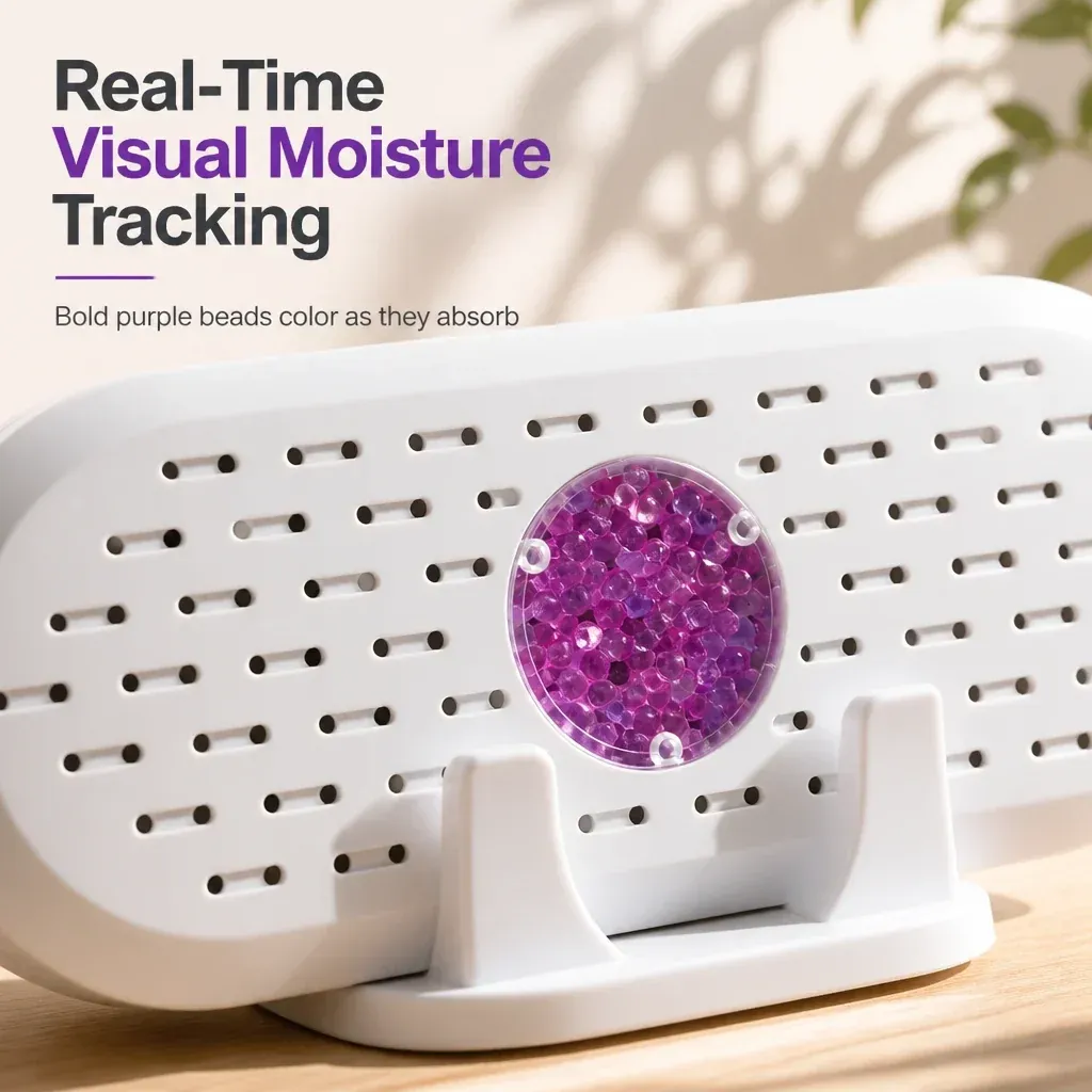 Visual moisture indicator