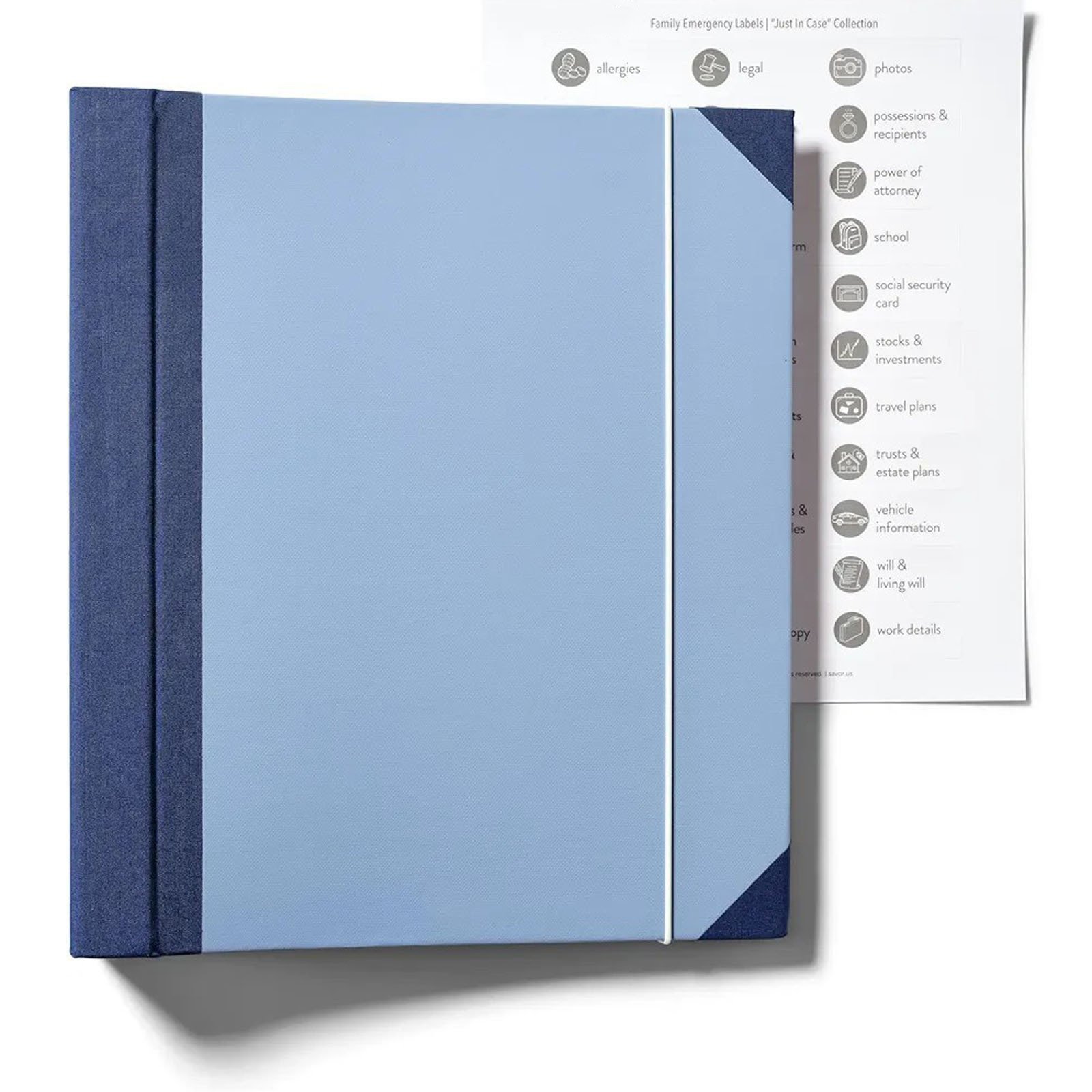 Life Binder for Important Documents