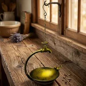 Antique Cast Iron Bird Bath - Etsy