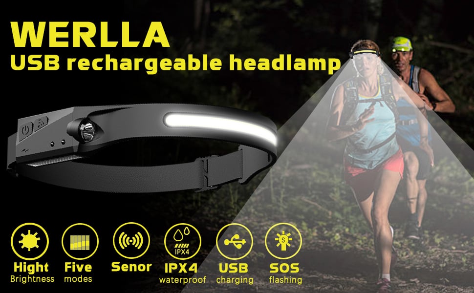 waterproof headlamp