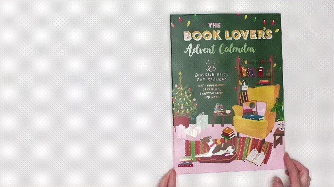Unboxing and opening the Book Lovers Advent Calendar