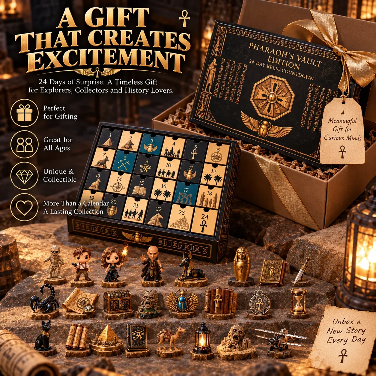 Ancient Egypt Adventure and Pharaoh's Vault Edition countdown collections