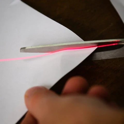Professional Laser Guided Scissors Free Shipping PeekWise Professional Laser Guided Scissors Free Shipping PeekWise