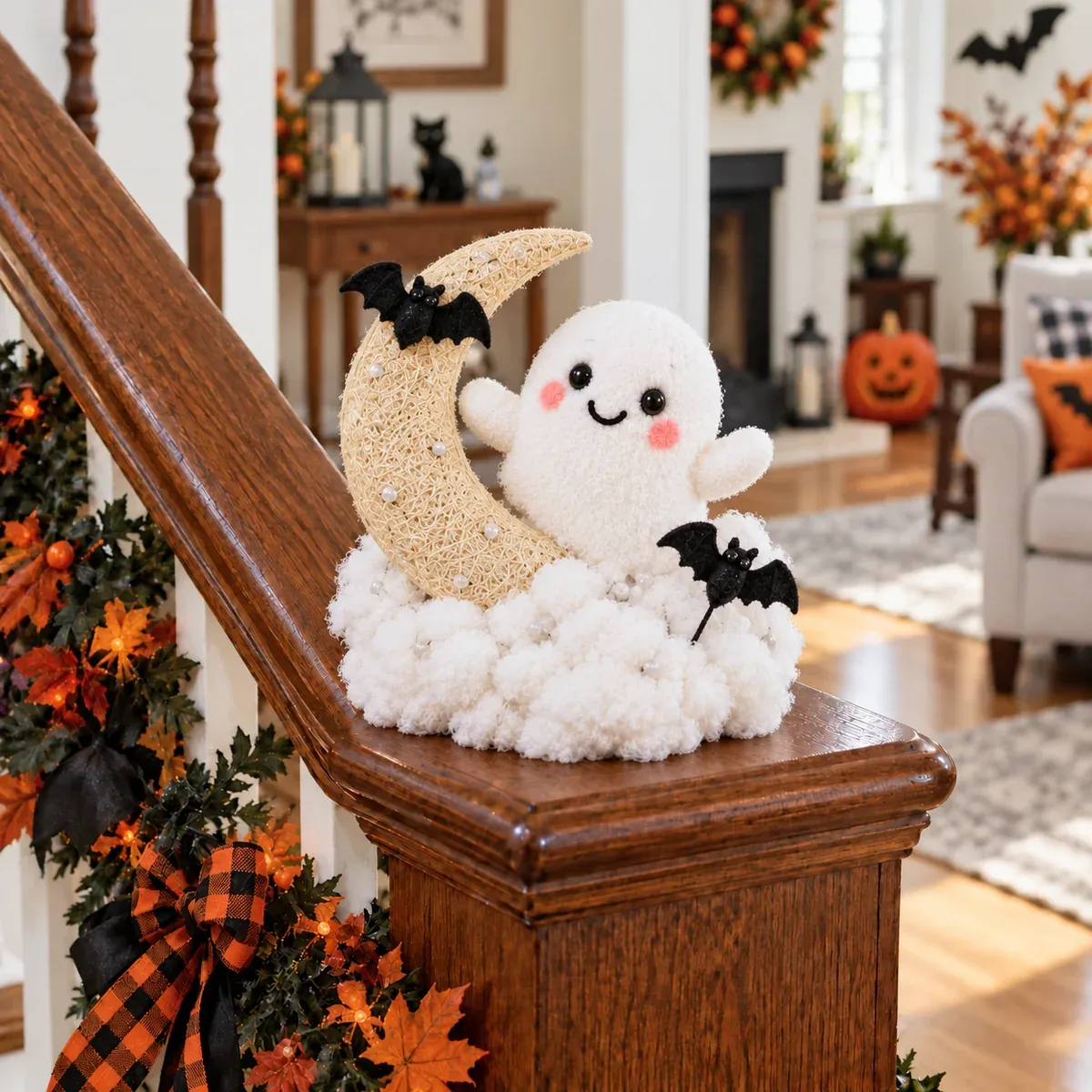 Complete five piece Halloween ghost crew