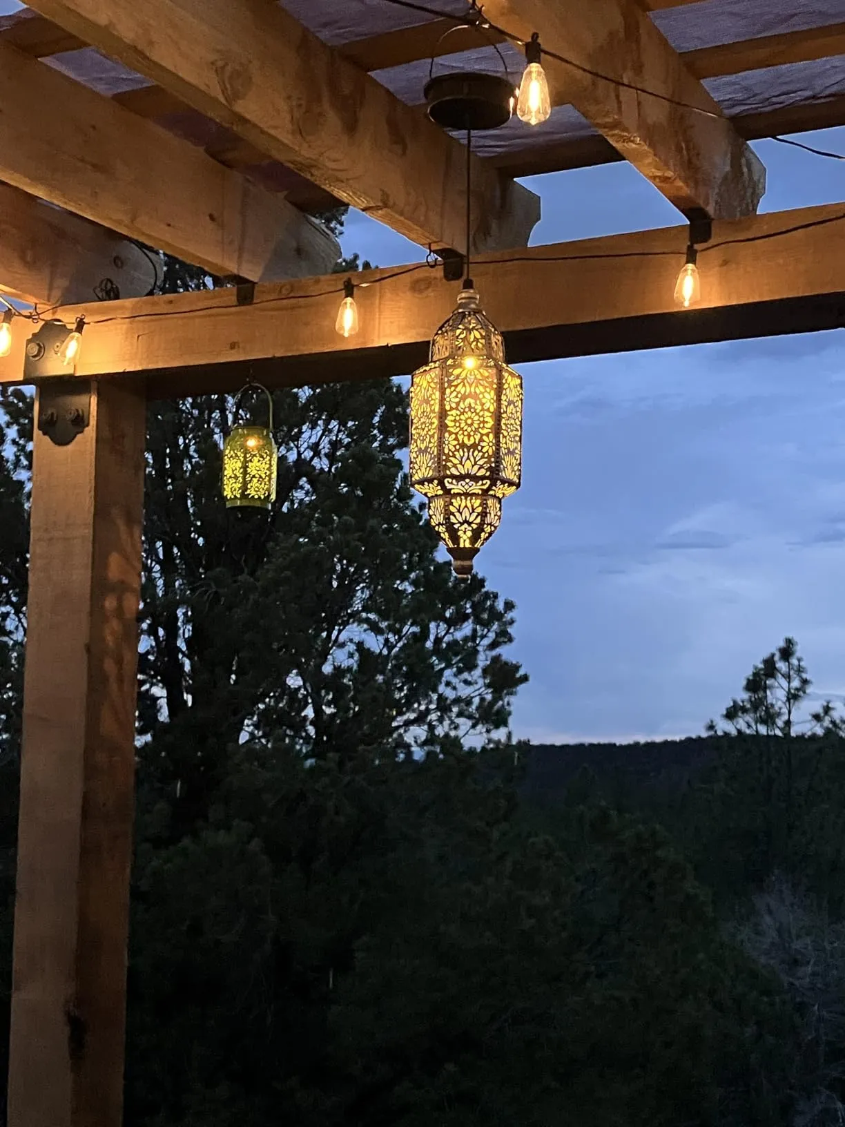 Beautiful solar light for boho vibes - perfect for ambiance