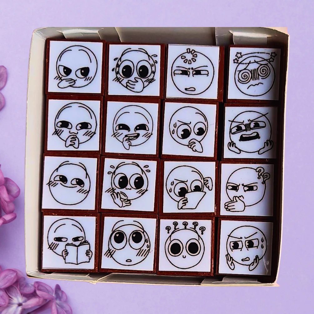 Doodly Stamps full set