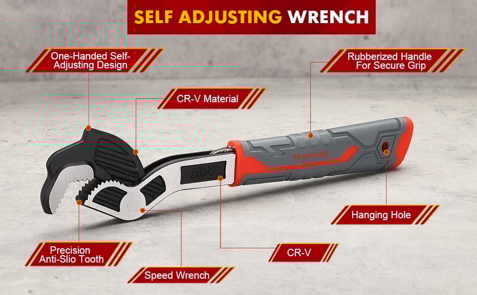 Self locking wrench Self locking wrench