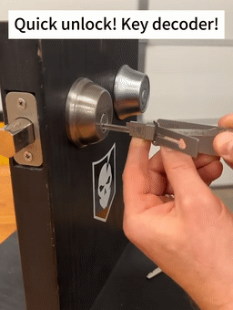 49% OFF This Week Promotions🎉🎉Stainless Steel Key Decoder