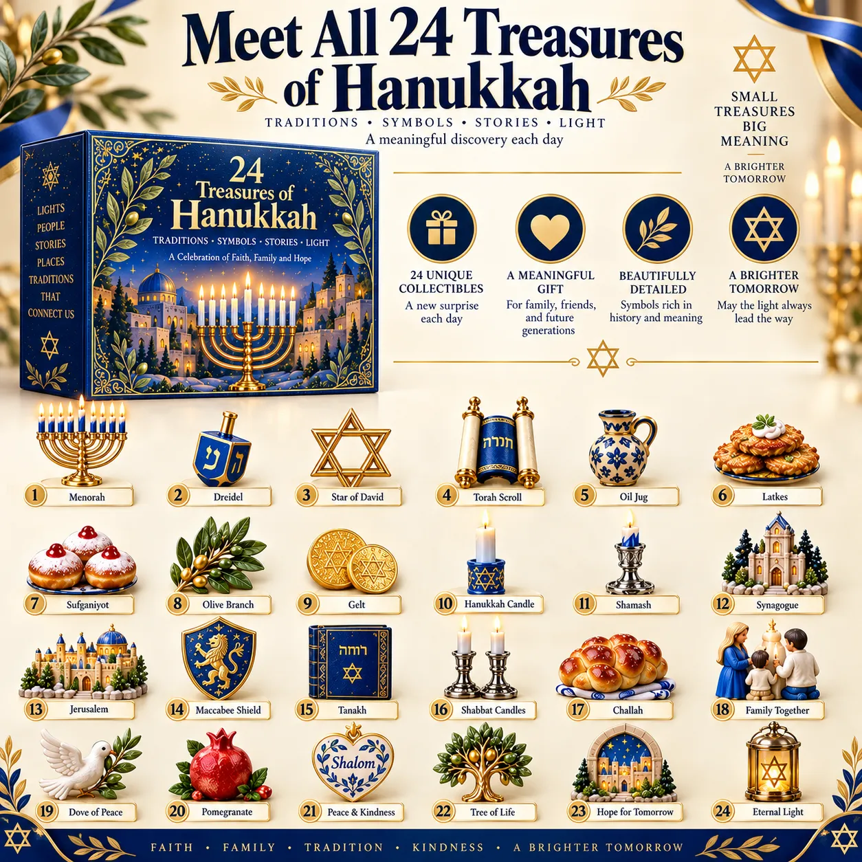 24 Treasures of Hanukkah — product image 6