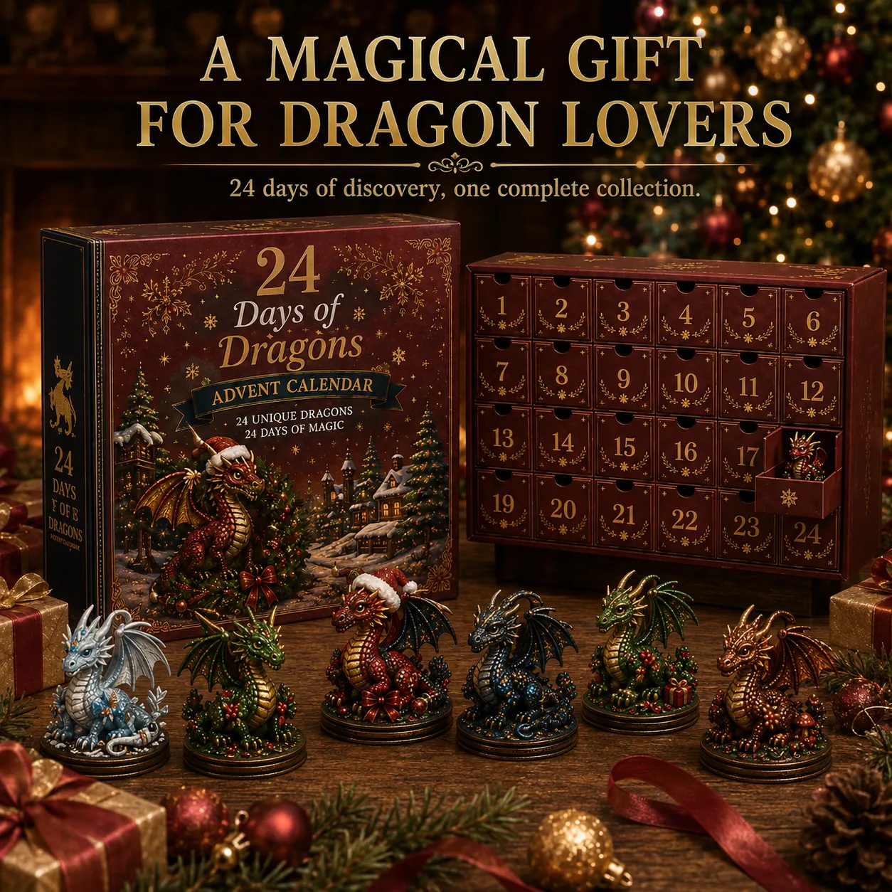 Magical Christmas gift for dragon lovers