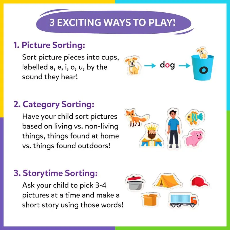Educational phonics toy