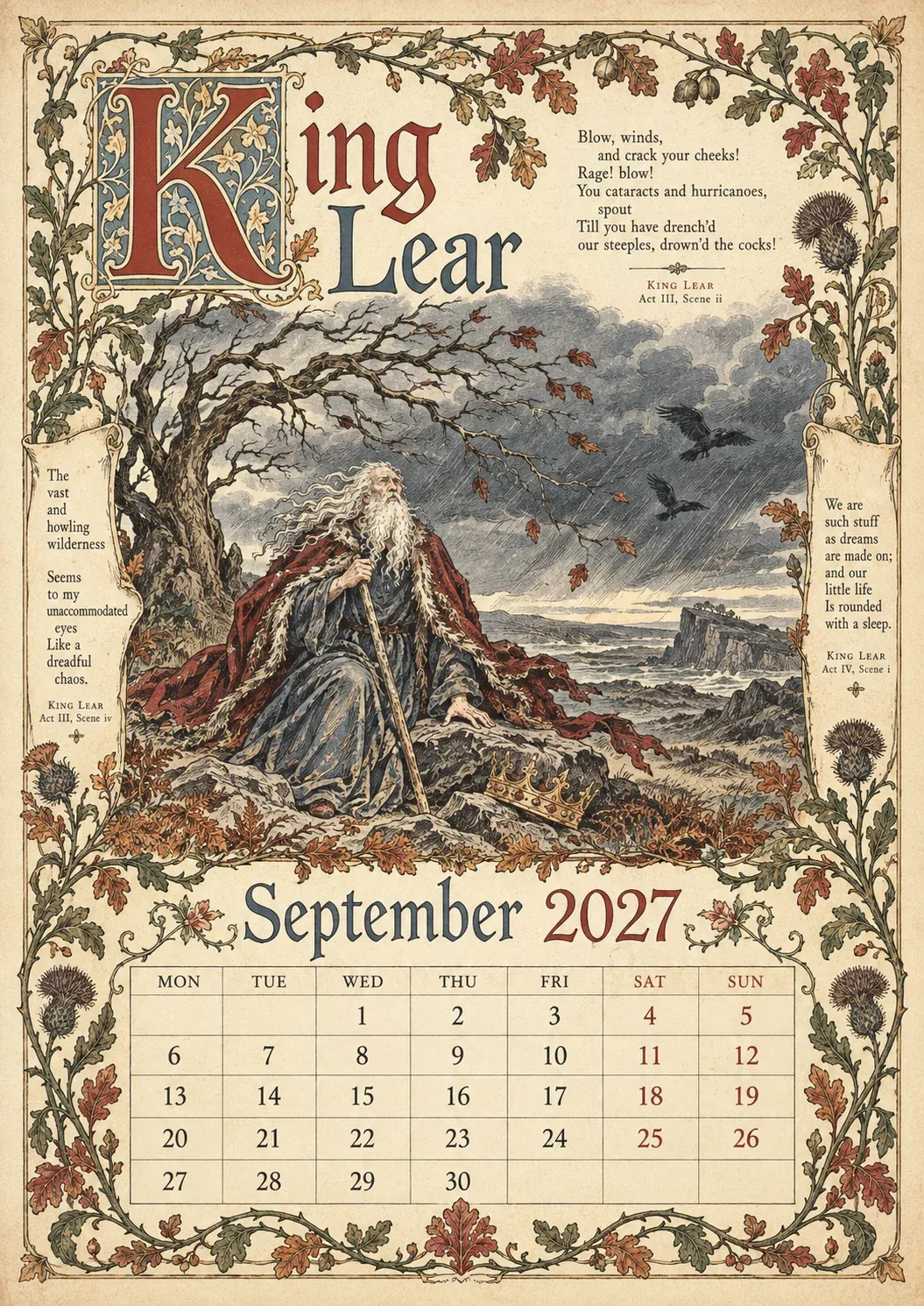 September โ King Lear