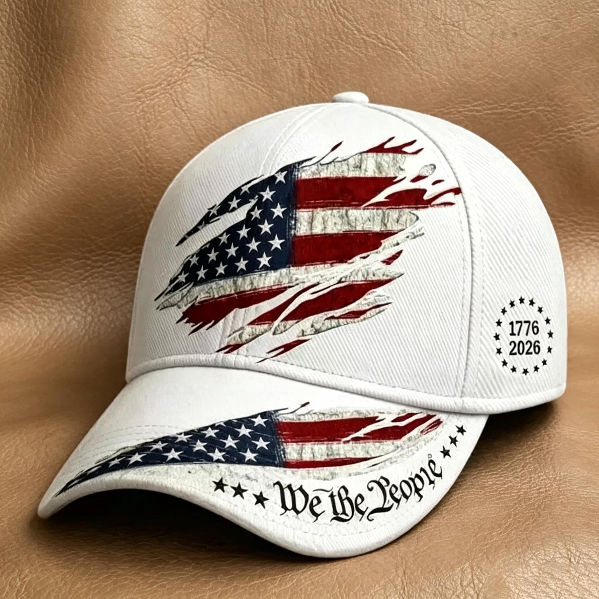 250th Anniversary Print Baseball Cap, Adjustable Unisex Sun Cap, Suitable for Everyday Wear and Casual Style