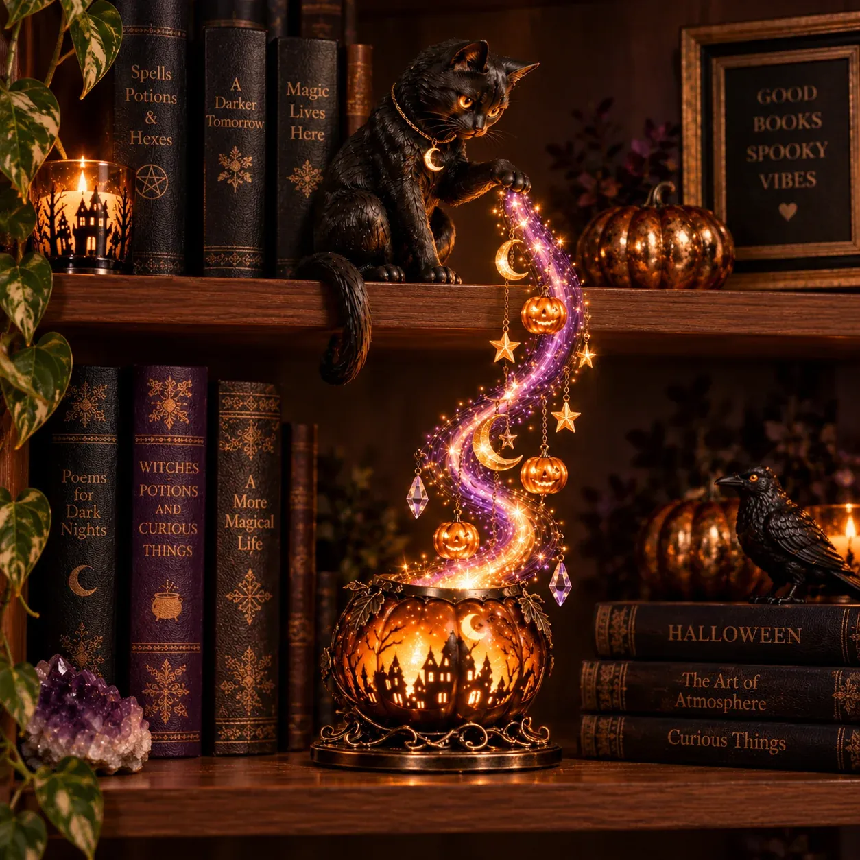 Black Cat Spellstream cascade shelf light