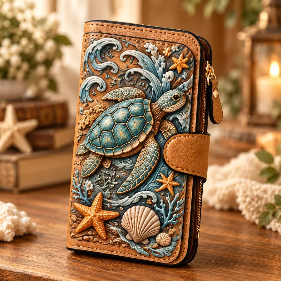 Ocean Wave wallet