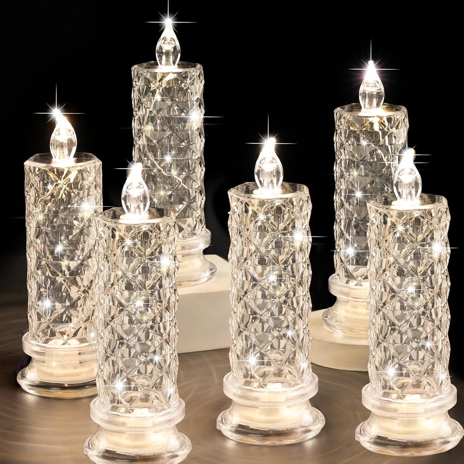 ✨Letzter Tag 49% RABATT🎁Flammenlose LED-Kerzen✨️Sanfte Beleuchtung, warme Atmosphäre