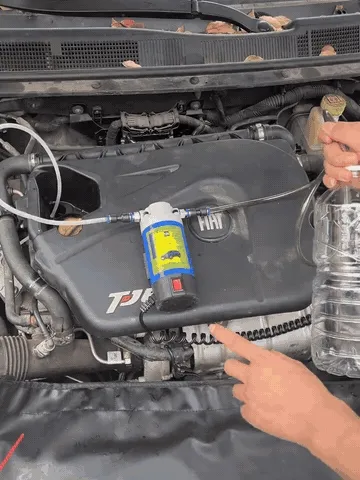 Electric oil extractor pump demonstration