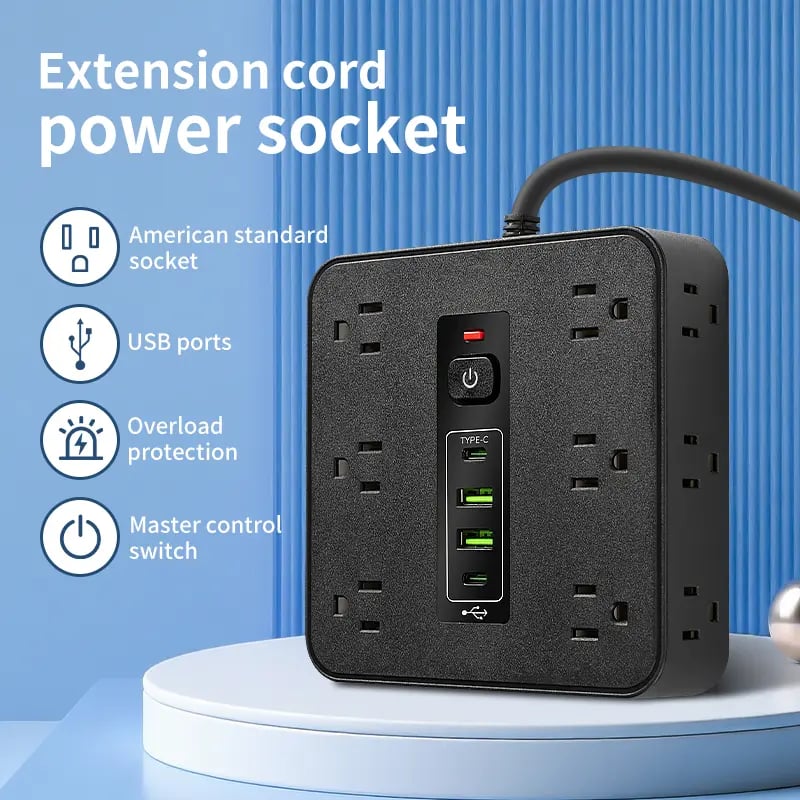 🎄Christmas Sales 49% 🎄High-Efficiency 16-in-1 Surge Protector