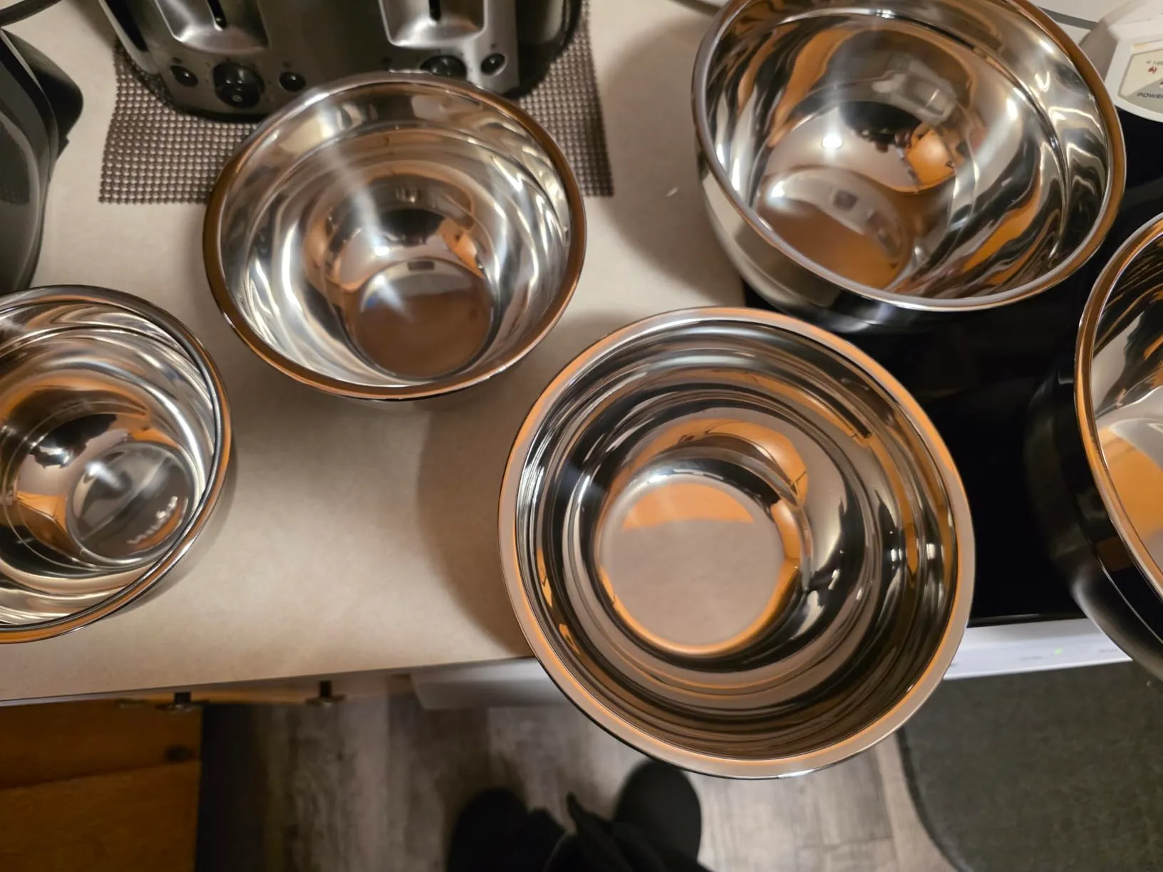 Stainless Steel Bowls For Kitchen Use