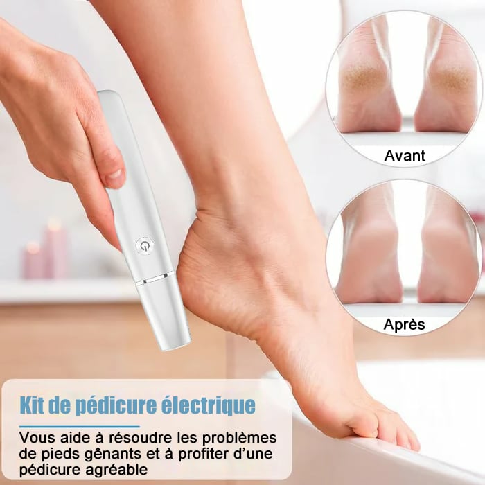 🔥Dernier jour - 42 % de réduction - Éliminateur électrique de callosités pour les pieds