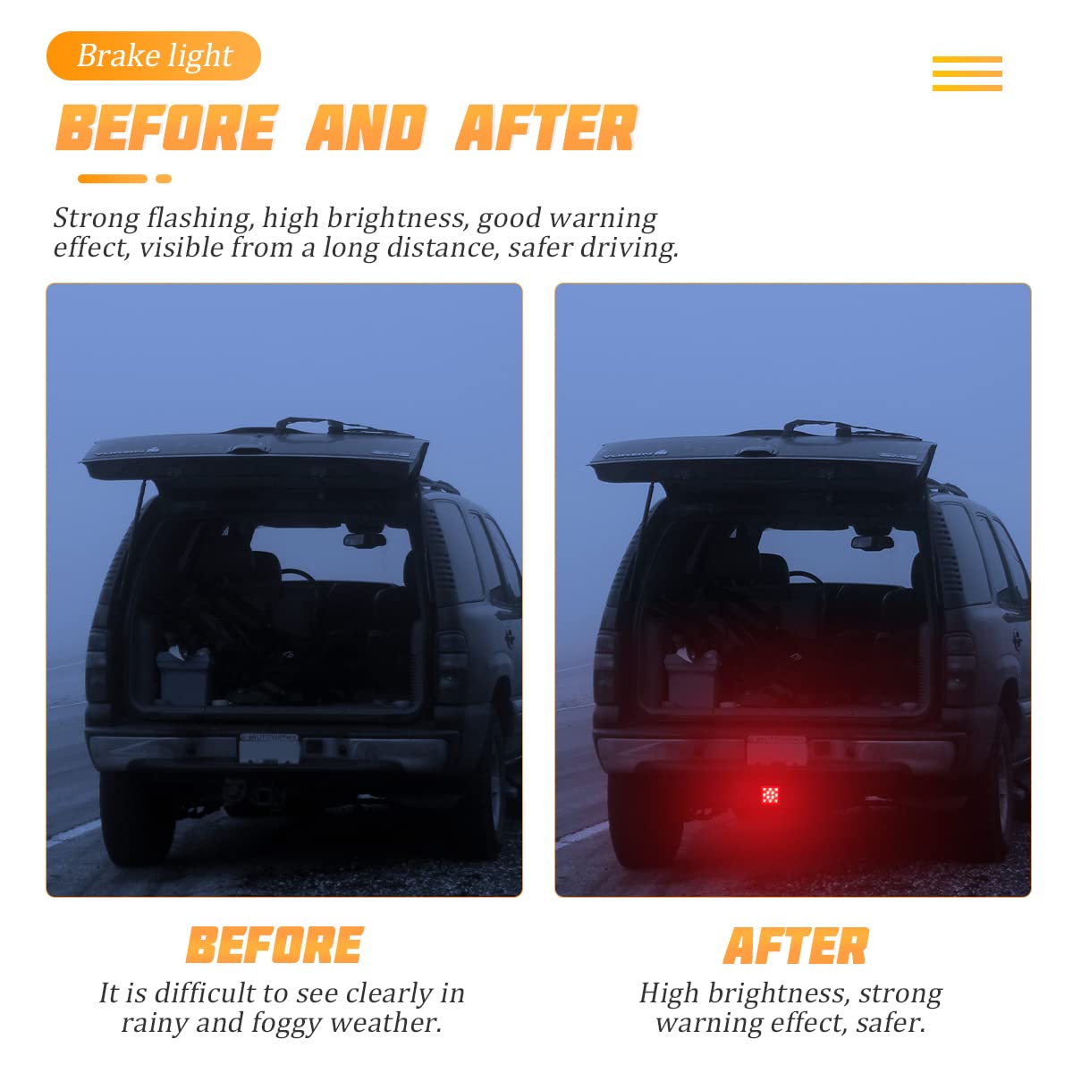 Before and After Lighting Comparison