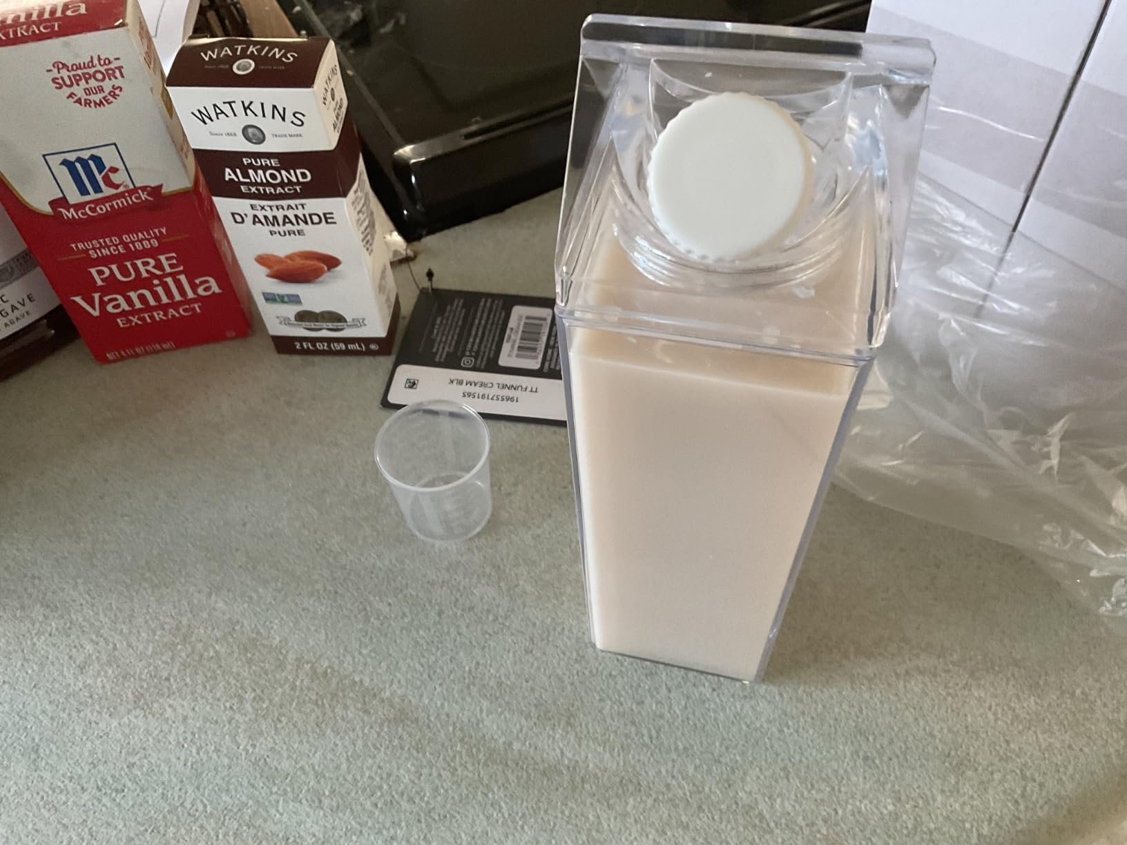 The right size for nut milk projects