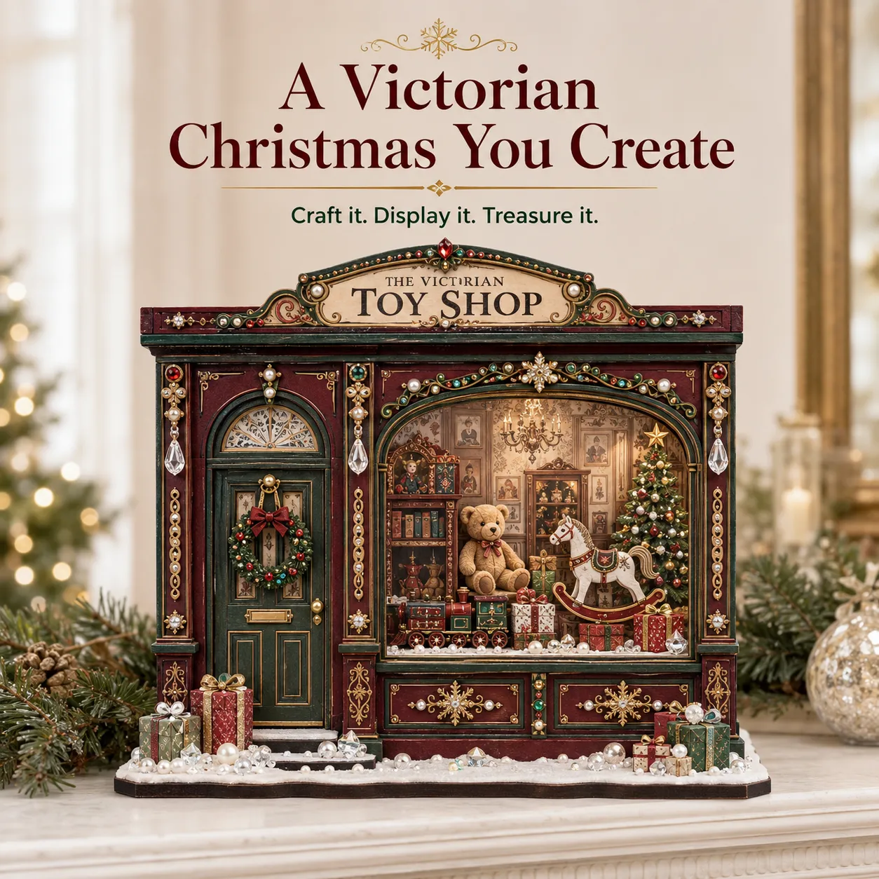 Victorian toy shop DIY miniature