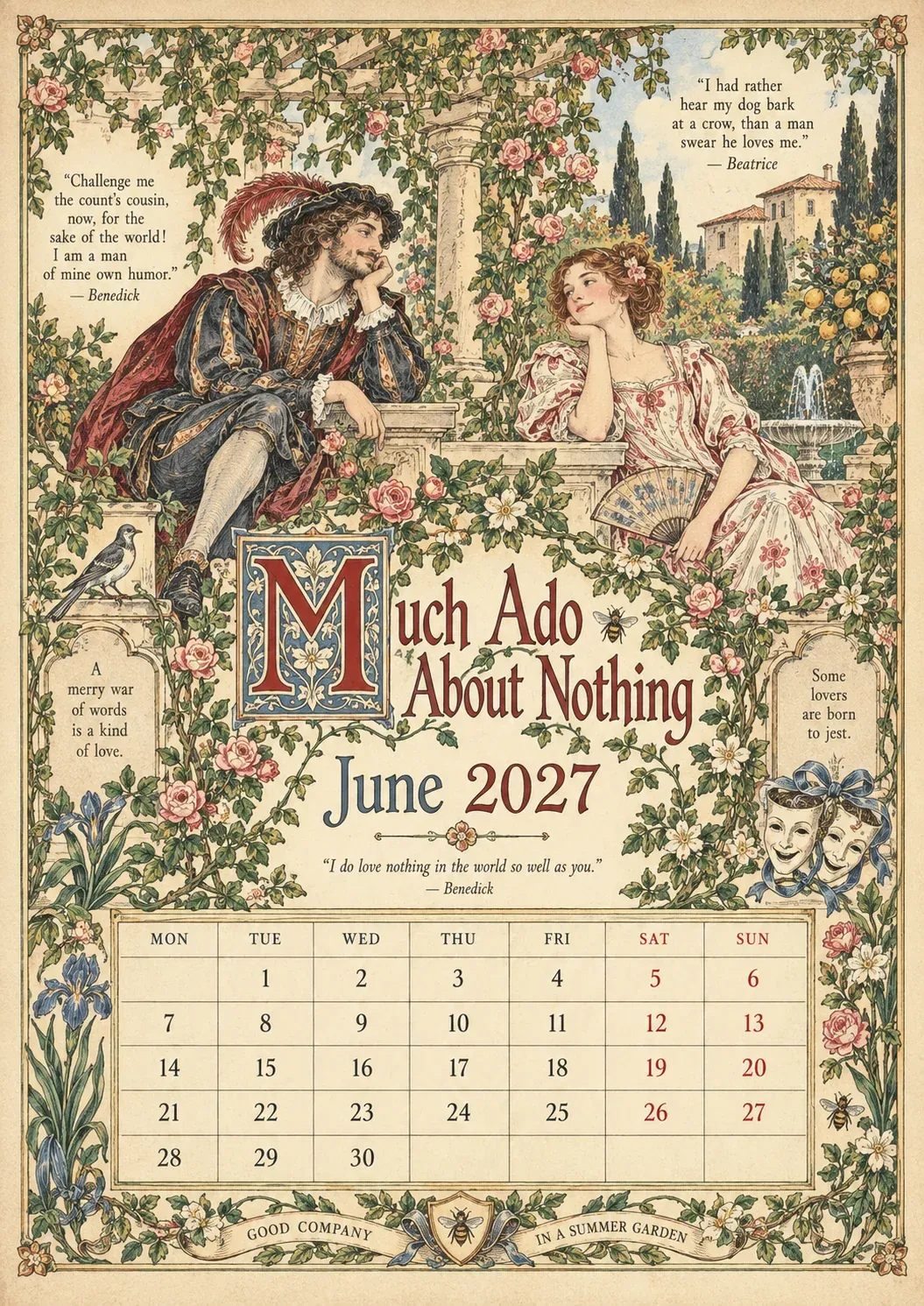 June โ Much Ado About Nothing