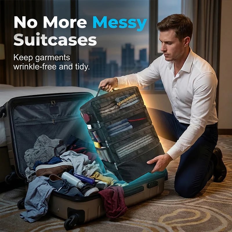 No More Messy Suitcases