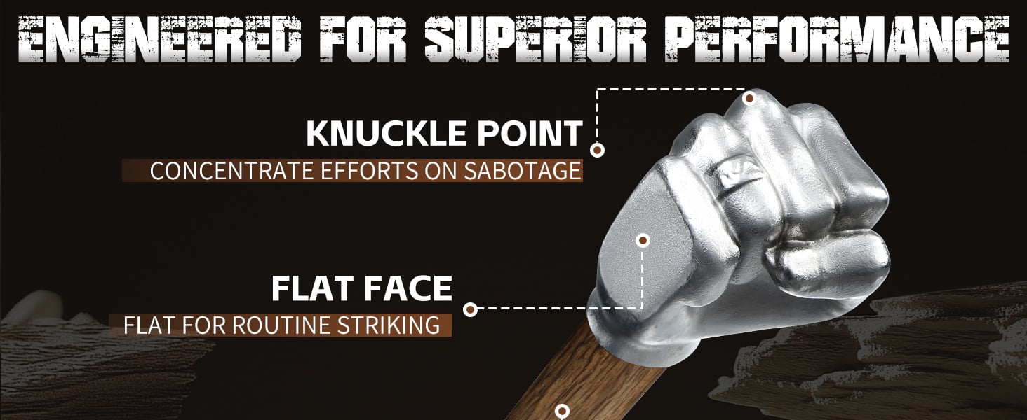 stainless steel fist hammer