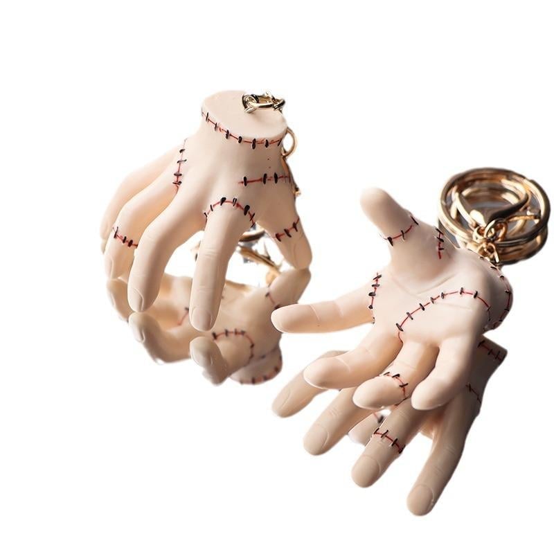 🔥BUY 3 GET 2 FREE🖤Gothic Hand Keychain - Halloween Edition Horror Pendant Accessory