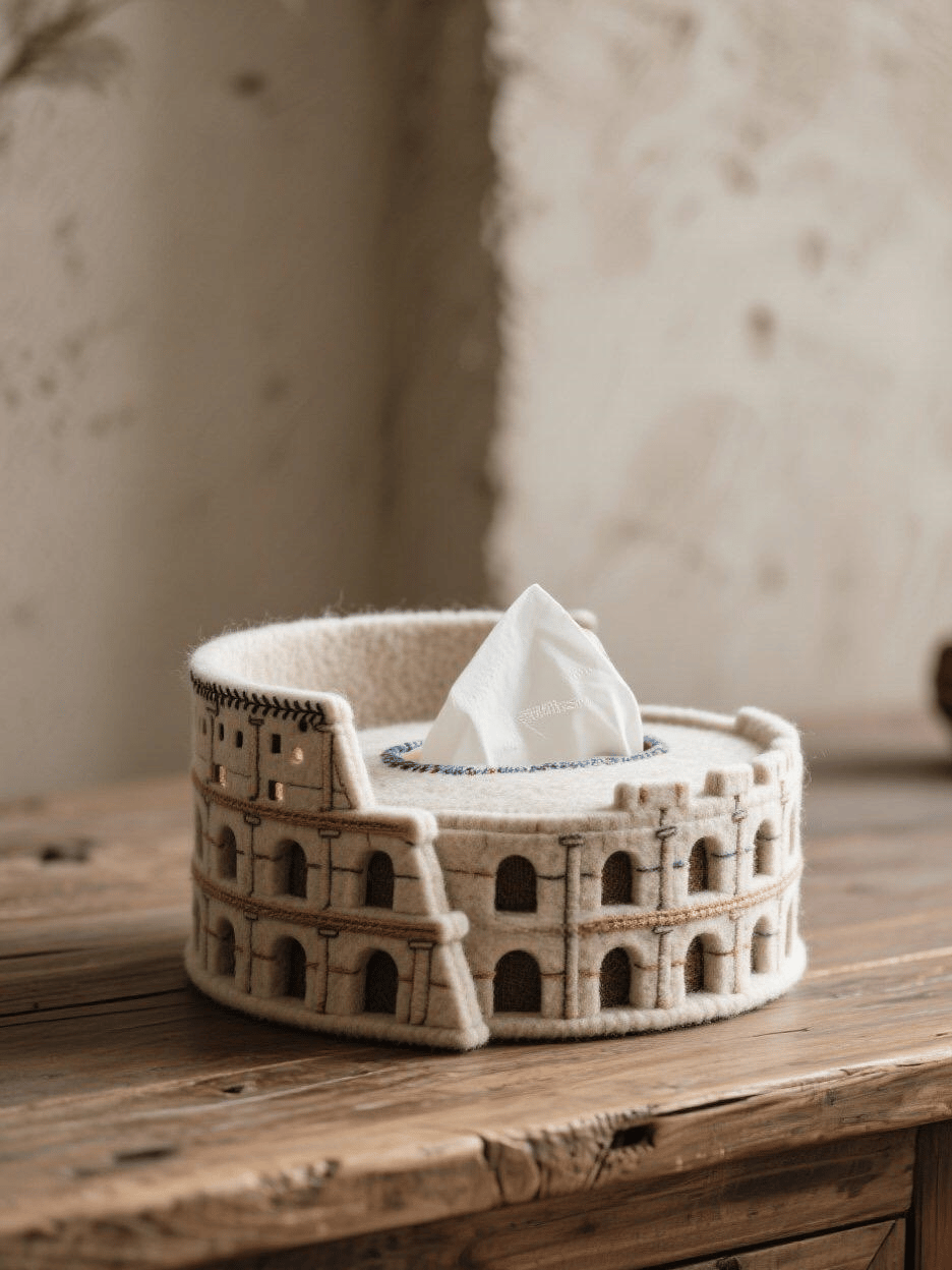 Colosseum Tissue Box Mood Shot