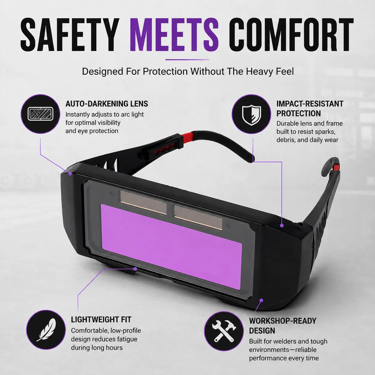 Lightweight Comfortable Wear Design