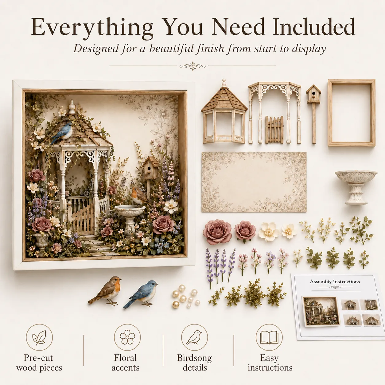 English cottage garden flowers