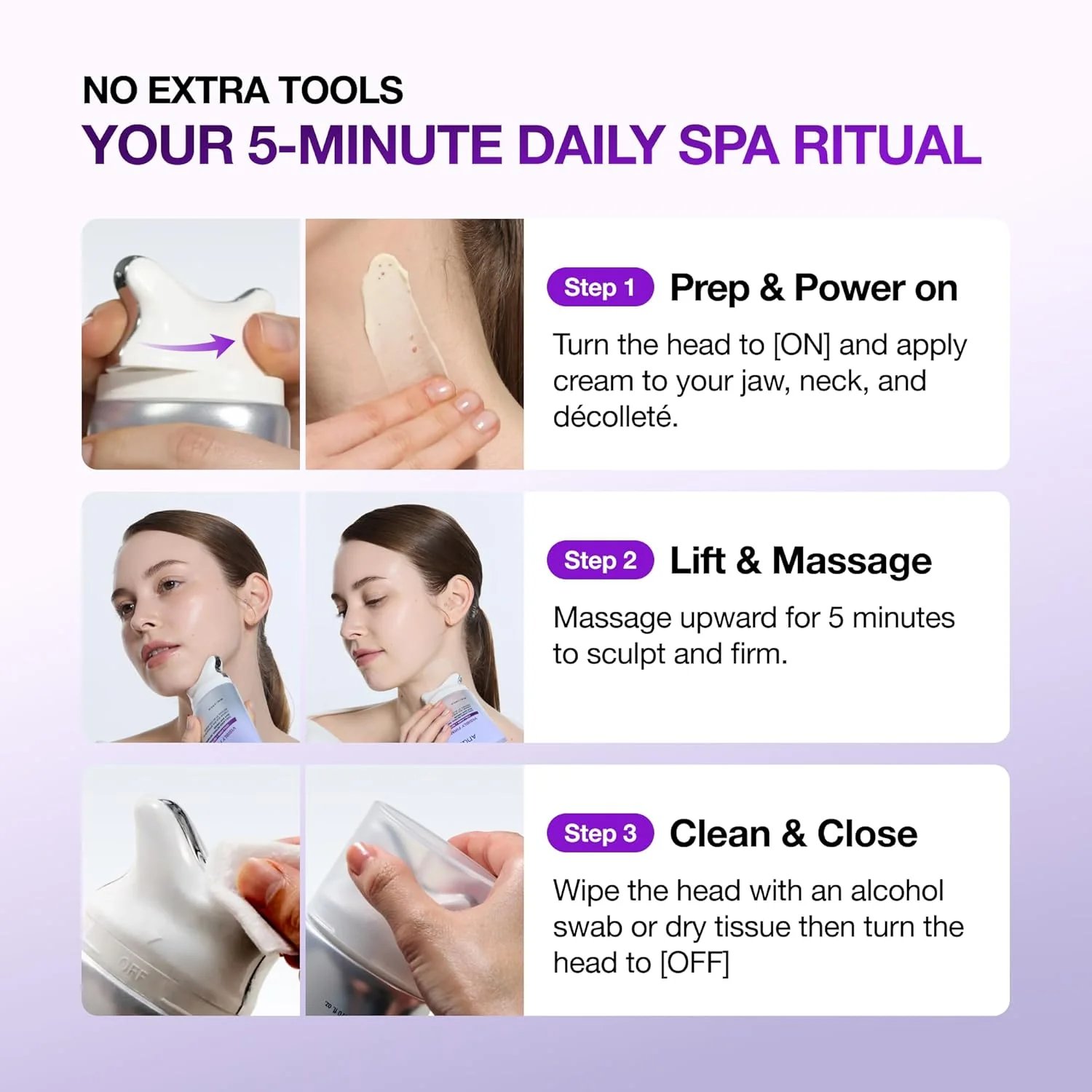 KLENIMORE™ Collagen Retinol Gua Sha Neck Cream — Lift & Firm