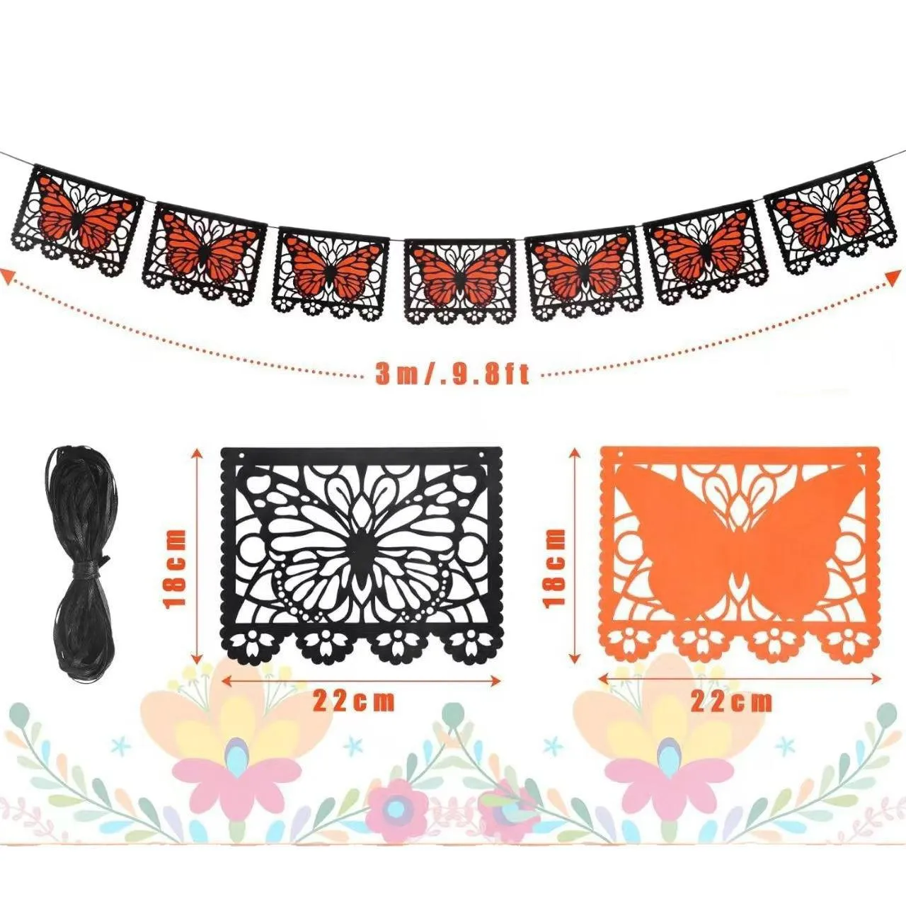 Monarch Butterfly banner product view