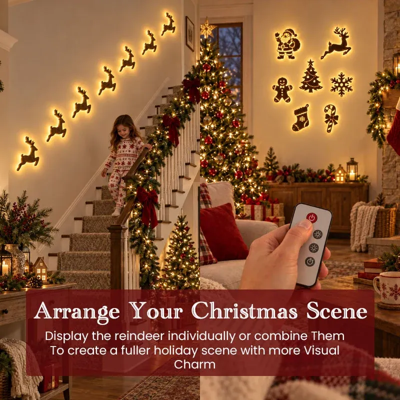 Arrange your Christmas scene