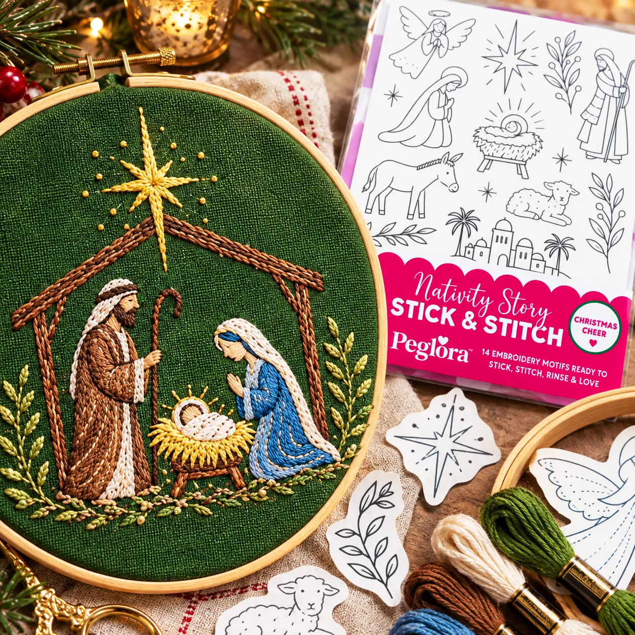 christmas embroidery gift
