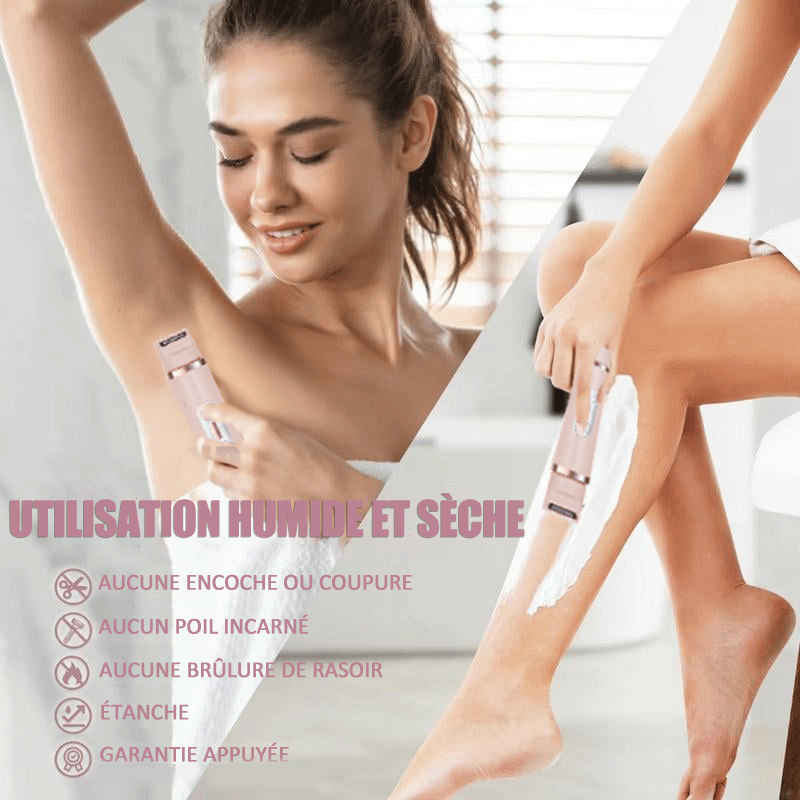 🔥Vente chaude - 49 % de réduction🔥Comfort 2 in 1 Rasoir électrique pour femmes