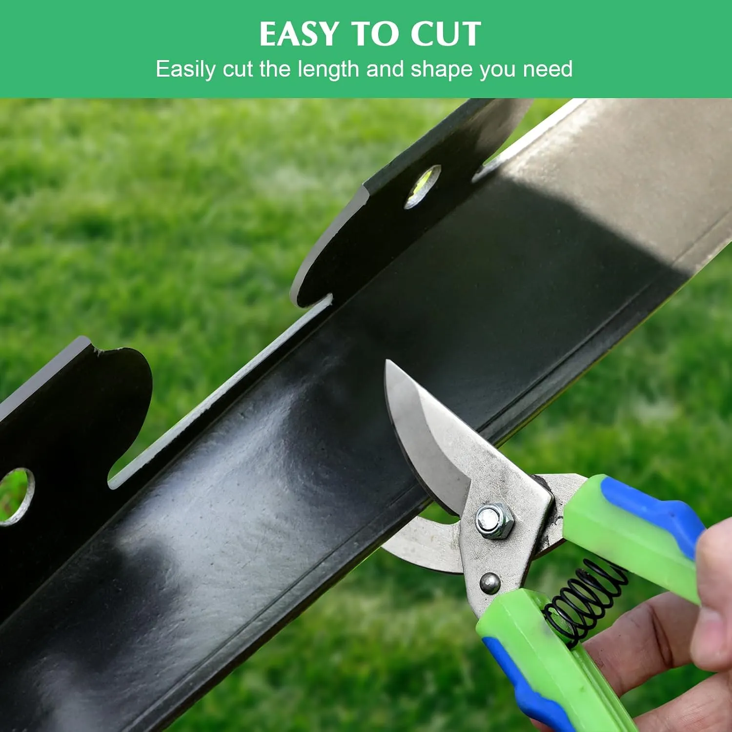 Landscape edging kit components