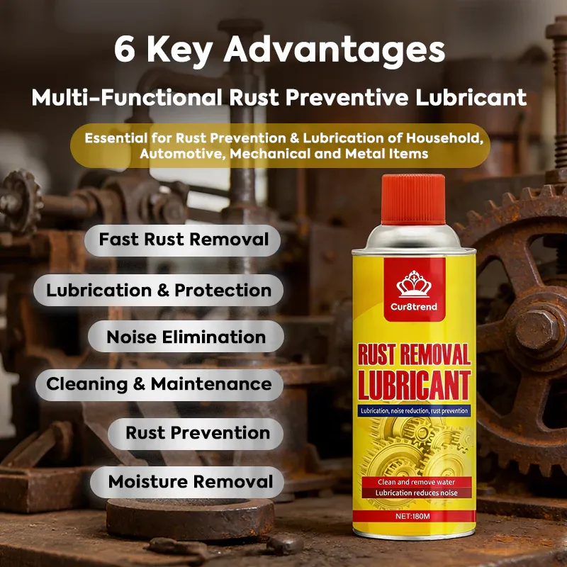 Rust Off Cleaner 🔥Hot Sale 49% OFF🔧Anti-Rust Lubricant Spray & Rust Remover