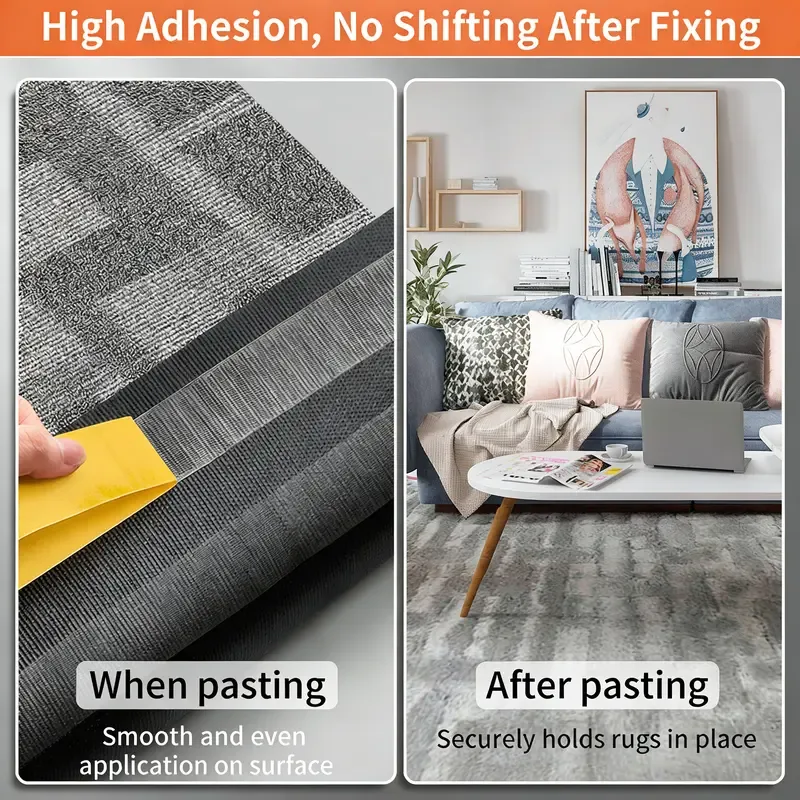 Double sided carpet tape for rugs