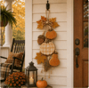 Rustic Harvest WoodenDoor Hanger Rustic Harvest WoodenDoor Hanger