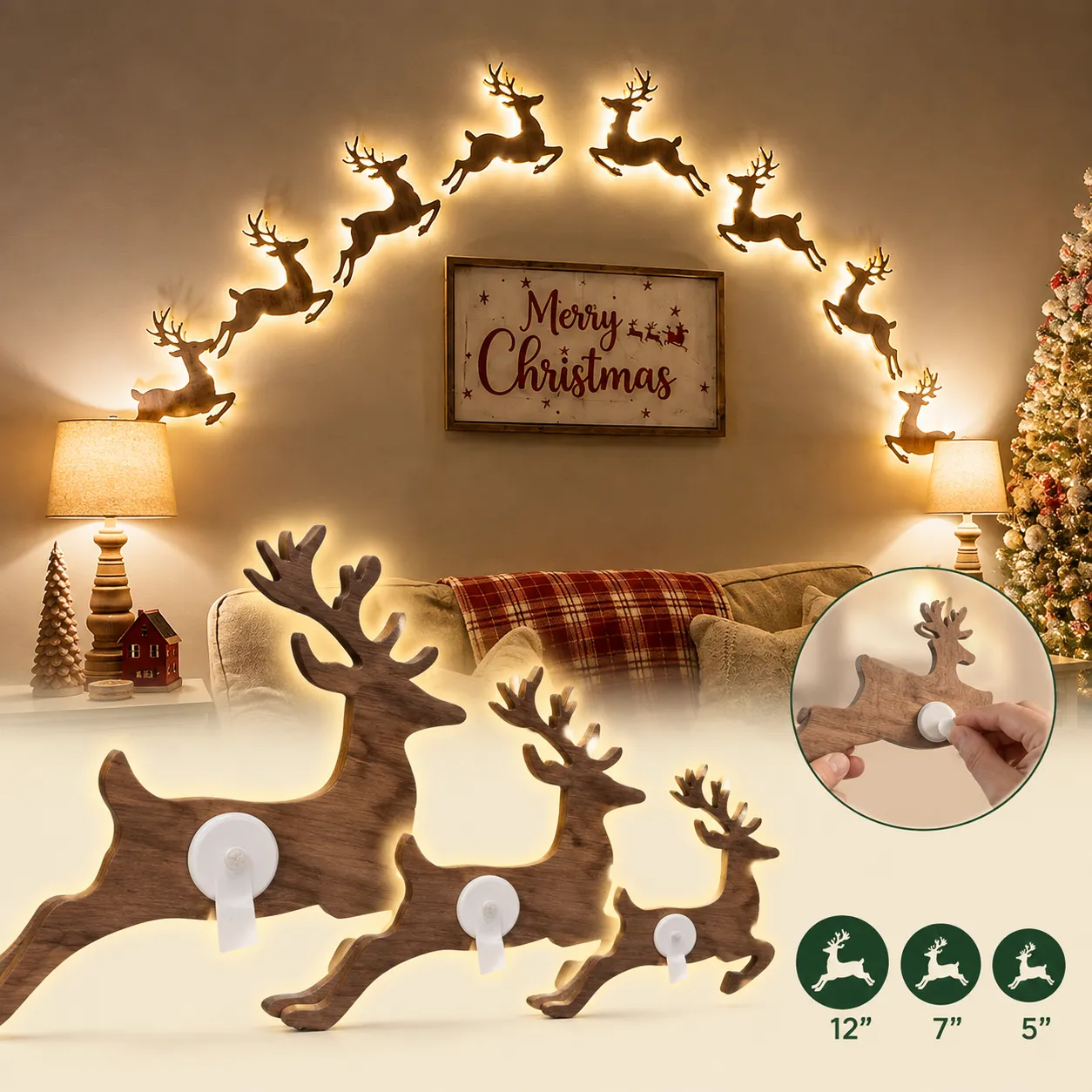 Reindeer Sizes Breakdown Reindeer Sizes Breakdown