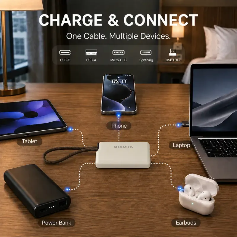 All-in-one travel tech kit