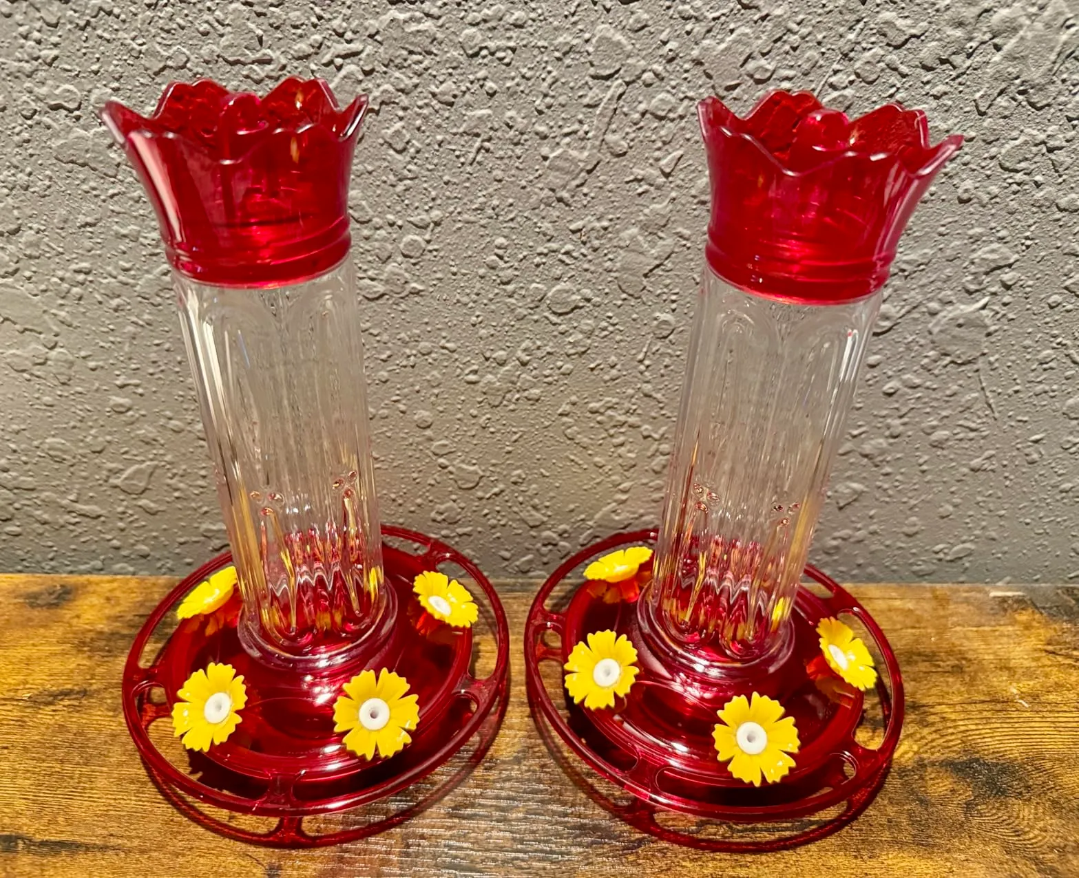 Great hummingbird feeders.