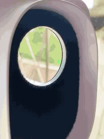 Animated window camera setup and phone monitoring demonstration